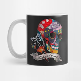 Japanese Sugar Skull Mug